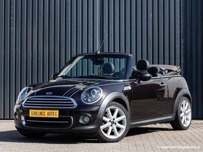 tweedehands Mini Cooper Cabriolet 1.6 Cooper Highgate Pepper Leer Navi Bi-Xenon