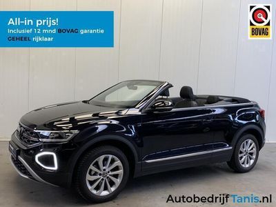 Zwart, metallic lak Gebruikt 2024 VW T-Roc Cabriolet Style Cabriolet | € 38.650 (Duur)