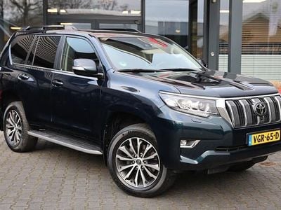 Blauw (metallic) Gebruikt 2021 Toyota Land Cruiser Lounge SUV | € 47.995