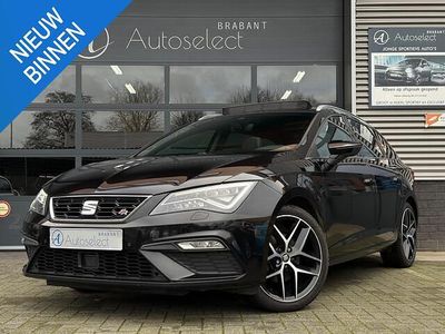 Zwart Gebruikt 2018 Seat Leon ST FR Stationwagen | € 17.490 (Eerlijke prijs)