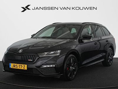 Zwart Occasion 2021 Skoda Octavia RS Stationwagen | € 29.885 (Iets duurder)