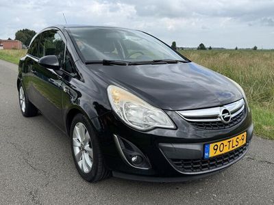 Occasion Opel Corsa Edition 86 PK (63 kW) 2012 Zwart Hatchback
