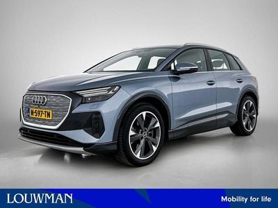 Blauw (metallic) Gebruikt 2021 Audi Q4 e-tron Advanced Plus SUV | € 28.885 (Goede deal)