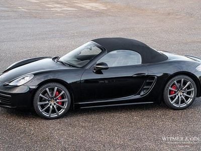 Zwart Gebruikt 2017 Porsche 718 Boxster S Cabriolet | € 59.950
