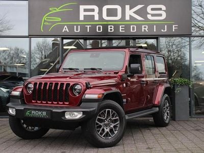 Rood Gebruikt 2022 Jeep Wrangler Unlimited Sahara SUV | € 56.950 (Super prijs)