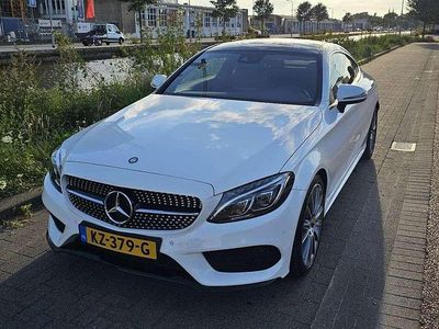 Wit Occasion 2017 Mercedes C250 AMG line Coupé | € 28.950 (Iets duurder)