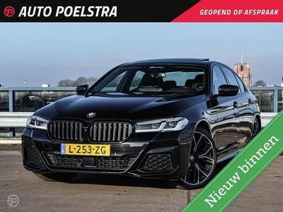 Zwart Occasion 2021 BMW 520 Executive Sedan | € 40.950 (Duur)