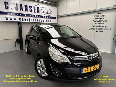 Occasion Opel Corsa Color Edition 101 PK (74 kW) 2012 Zwart Hatchback