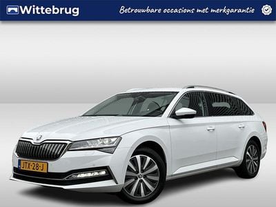 Occasion Skoda Superb Business Line 218 PK (160 kW) 2024 Wit (metallic) Stationwagen