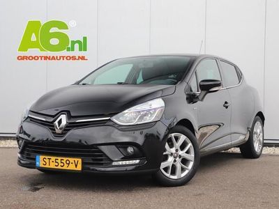 tweedehands Renault Clio IV 0.9 TCe Limited Keyless Navigatie DAB+ Airco Cruise PDC Bluetooth Getint Glas