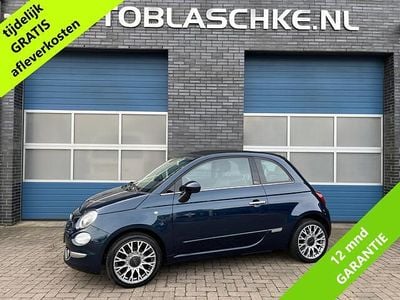 Blauw Gebruikt 2018 Fiat 500C Lounge Cabriolet | € 9.745 (Goede deal)