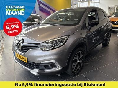 Occasion Renault Captur Intens 90 PK (66 kW) 2018 Donker grijs metallic SUV