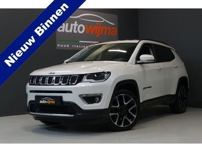 tweedehands Jeep Compass 1.4 MultiAir 140pk Limited Leder, Xenon, apple carplay, keyless