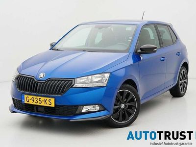 Occasion Skoda Fabia Monte Carlo 95 PK (69 kW) 2019 Blauw (metallic) Hatchback