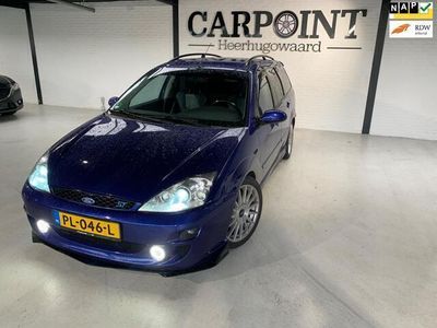 tweedehands Ford Focus Wagon 2.0-16V ST170 2003 Leer Xenon Navi Zeer Nette Auto Liefhebbers Auto 175PK