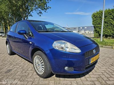 Occasion Fiat Grande Punto Dynamic 77 PK (56 kW) 2007 Blauw Hatchback