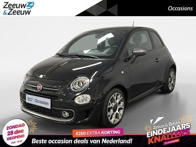 Zwart Gebruikt 2016 Fiat 500C Pop Star Cabriolet | € 8.935 (Eerlijke prijs)