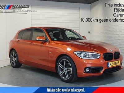 Occasion BMW 118 Sport Line 136 PK (100 kW) 2017 Oranje Hatchback