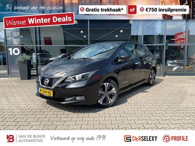 Occasion Nissan Leaf N-Connecta 110 kW (150 PK) 2020 Zwart, metallic lak Hatchback