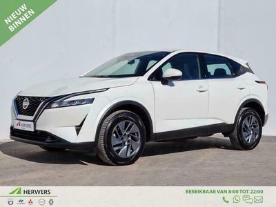 tweedehands Nissan Qashqai 1.3 MHEV Xtronic Acenta Automaat Connect Pack / Direct Beschikbaar / Nieuw Model / Fabrieksgarantie tot 29-09-2024 / Android Auto/Apple Carplay / Navigatie / Camera / Cruise Control Adaptief / Climate Control / Draadloze Telefoonlader / DAB