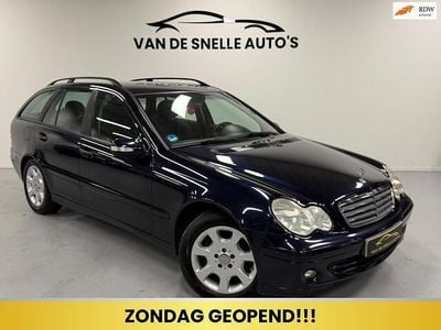 Blauw Occasion 2006 Mercedes C180 Elegance Stationwagen | € 2.990 (Eerlijke prijs)