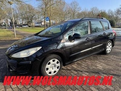 Occasion Peugeot 308 SW 120 PK (88 kW) 2009 Zwart Stationwagen