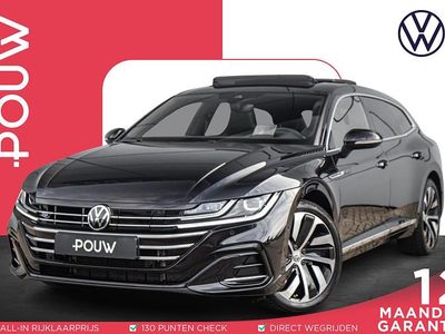 Zwart Gebruikt 2022 VW Arteon R-line Stationwagen | € 37.950 (Iets duurder)