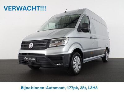 tweedehands VW Crafter 35 2.0 TDI L3H3 Highline Exclusive > 177pk/Geveerde stoel/LED/Camera/Trekhaak/Adapt. cruise | 2542 | Operational lease ook mogelijk!