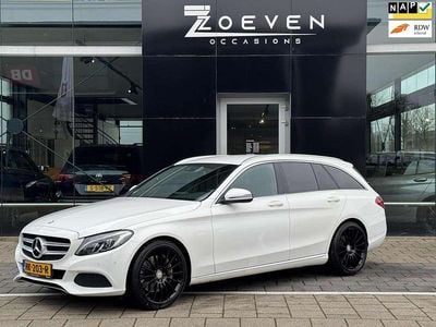 Occasion Mercedes C350e Edition 211 PK (155 kW) 2015 Wit Stationwagen
