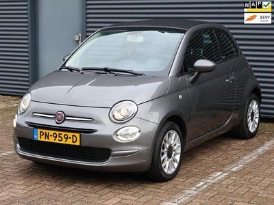 Grijs (metallic) Occasion 2017 Fiat 500C Pop Cabriolet | € 8.995 (Eerlijke prijs)