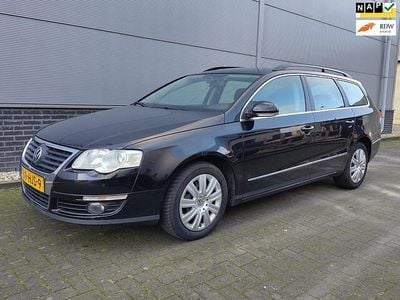 Zwart Gebruikt 2009 VW Passat Comfortline Stationwagen | € 1.950 (Super prijs)