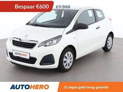Wit Gebruikt 2017 Peugeot 108 Access Hatchback | € 7.149 (Eerlijke prijs)