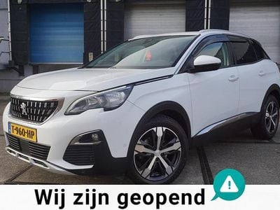 Wit Gebruikt 2018 Peugeot 3008 GT-line SUV | € 16.995 (Goede deal)