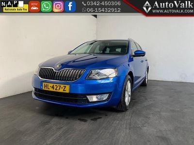 Occasion Skoda Octavia G-TEC Business Line 112 PK (82 kW) 2015 Blauw Stationwagen