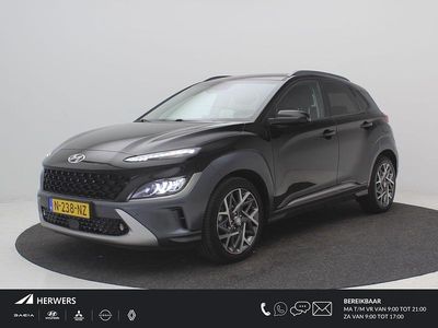 Zwart Occasion 2022 Hyundai Kona Premium SUV | € 24.485 (Eerlijke prijs)