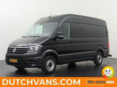 tweedehands VW Crafter 2.0TDI L3H3 Highline | Trekhaak | Airco | Cruise | 3-Persoons | Betimmering