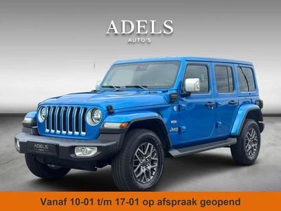 Blauw Occasion 2021 Jeep Wrangler Sahara SUV | € 54.995