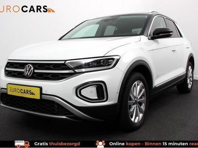 tweedehands VW T-Roc 1.5 TSI 150pk DSG Style | Navigatie | Apple Carplay/Android Auto | Parkeersensoren | Camera | Adaptive Cruise Control | Blind Spot Assist | Park Assist | Stoel- en stuurverwarming | Elektrische achterklep | LED-koplampen