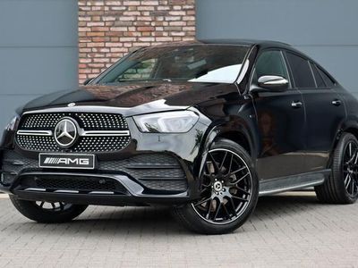 tweedehands Mercedes 350 GLE-KLASSE Coupéde 4-MATIC AMG Line Aut9, Hybride, Panoramadak, Keyless Go, Surround Camera, Distronic+, Elek. Trekhaak, Memory, Vlakkenverwarming, Rijassistentiepakket, Etc,