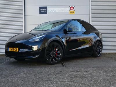 Zwart Occasion 2022 Tesla Model Y Performance SUV | € 42.499 (Duur)