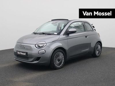 Grijs Occasion 2023 Fiat 500e Icon Cabriolet | € 19.900 (Eerlijke prijs)