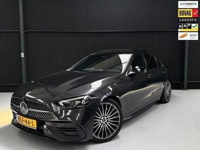 Grijs Occasion 2023 Mercedes C180 AMG line Sedan | € 40.950 (Eerlijke prijs)
