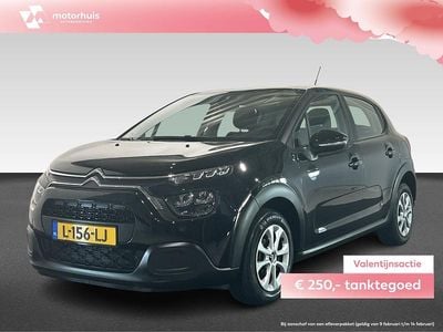 Zwart Occasion 2021 Citroën C3 Live Hatchback | € 12.440 (Goede deal)