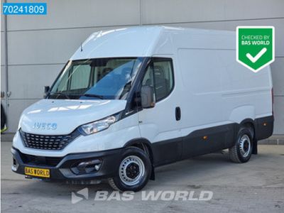 tweedehands Iveco Daily 35S14 Automaat L2H2 Airco Cruise Standkachel Nwe model Euro6 12m3 Airco Cruise control