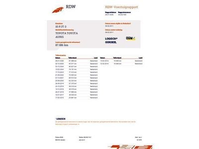 Blauw Occasion 2011 Toyota Auris Hatchback | € 9.950 (Eerlijke prijs)