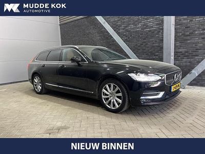 Zwart Gebruikt 2017 Volvo V90 Inscription Stationwagen | € 17.400 (Eerlijke prijs)