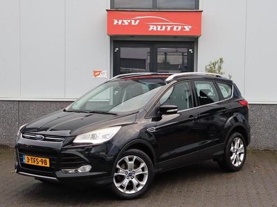 Zwart Gebruikt 2014 Ford Kuga Titanium SUV | € 9.999 (Eerlijke prijs)