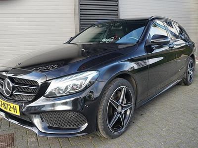 Zwart Gebruikt 2016 Mercedes C250 Prestige Stationwagen | € 23.950 (Iets duurder)