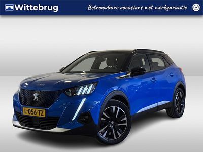 Blauw Gebruikt 2021 Peugeot e-2008 GT SUV | € 18.925 (Eerlijke prijs)
