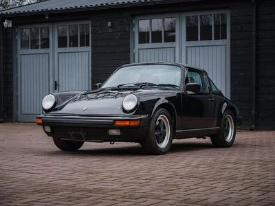 Occasion Porsche 911 Carrera Cabriolet 1987 Zwart Cabriolet